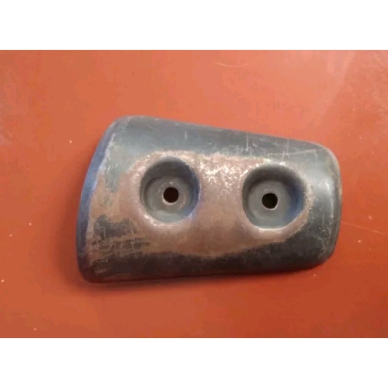 tutup cover pelindung leher knalpot Suzuki Smash Titan original