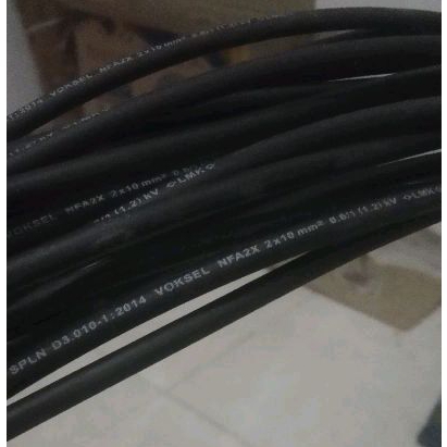 Kabel Twisted PLN / Kabel SR Ukuran 2x10mm SPLN Original PLN