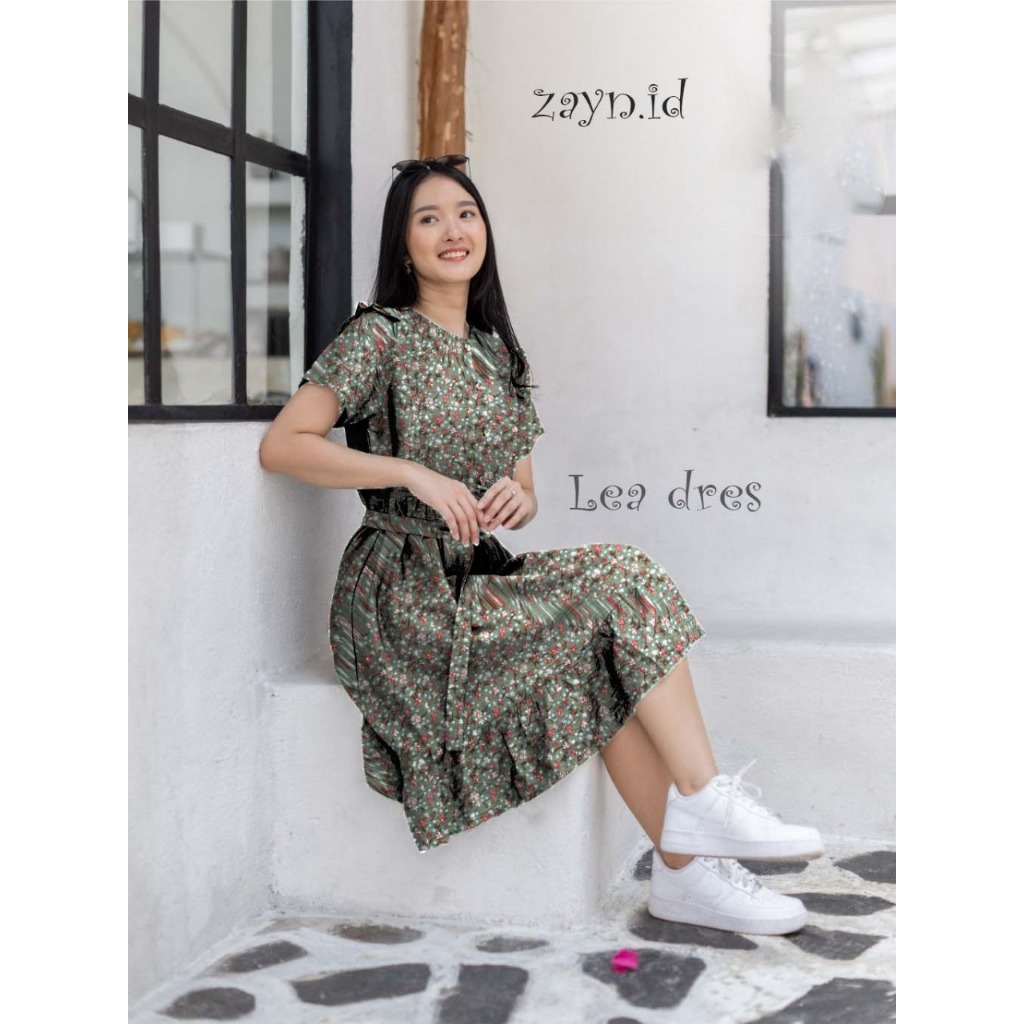 LEA DRESS gaun dress wanita daster kekinian terbaru daster remaja