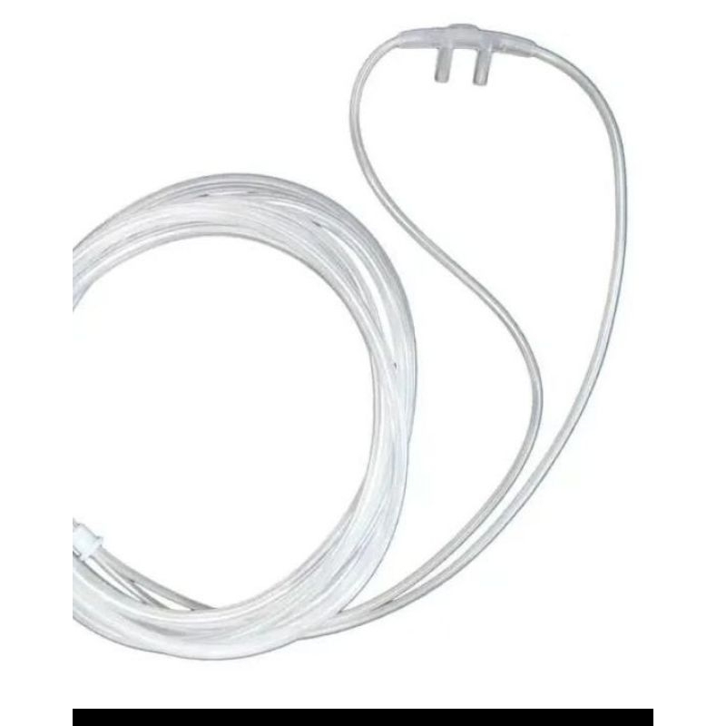 selang oksigen medis bening/hijau