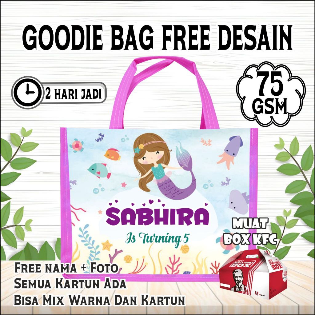 

TAS JINJING / TAS ULTAH TERLARIS / TAS ULANG TAHUN / TAS ULTAH MURAH / TAS ULTAH ANAK/GOODIE BAG ULANG TAHUN ANAK