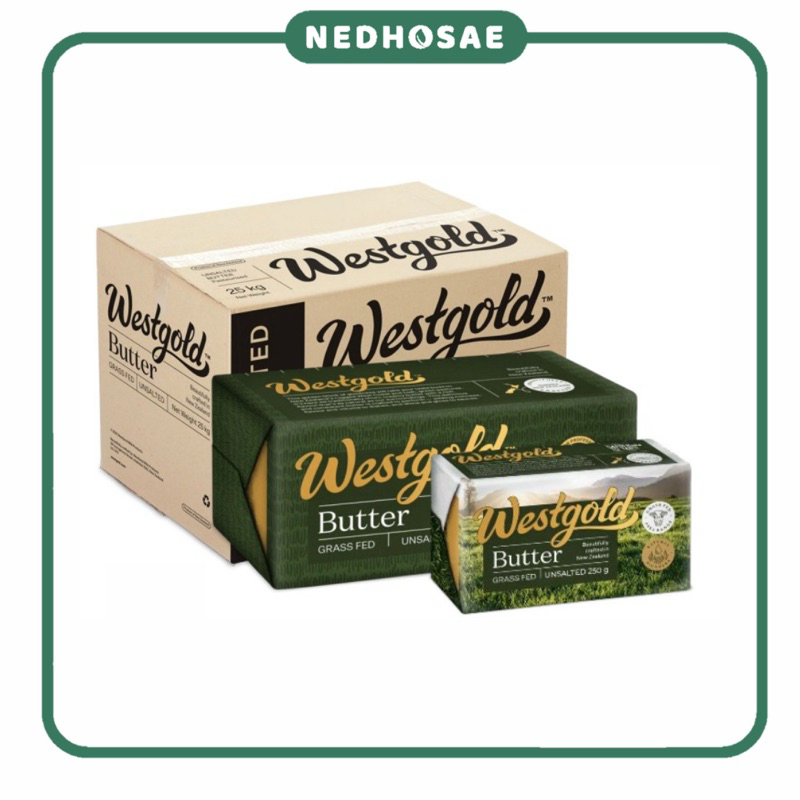 

Grass fed Butter by Westgold | Mentega Grass fed New Zealand