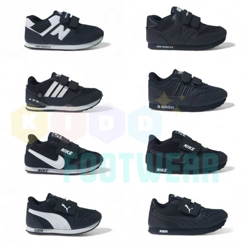 TERLARIS Sepatu Sekolah Anak Paud Tk Sd Sepatu Anak Sekolah Perempuan Sepatu Sekolah Anak Laki-Laki