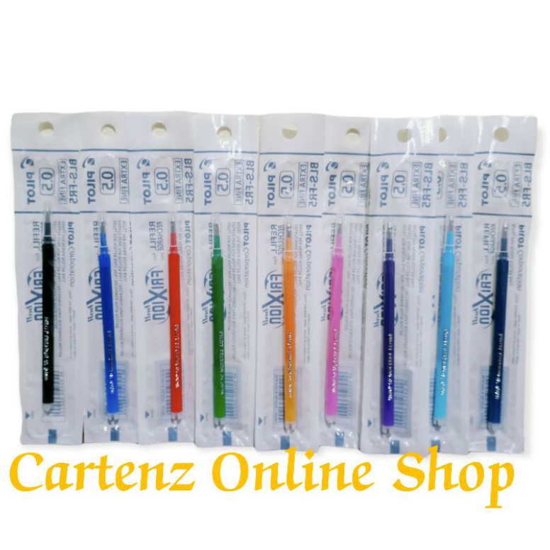 

Ready Stock Isi Pilot Frixion Clicker Ball Warna Warni 5 7 BLSFR57 Refill Frixion