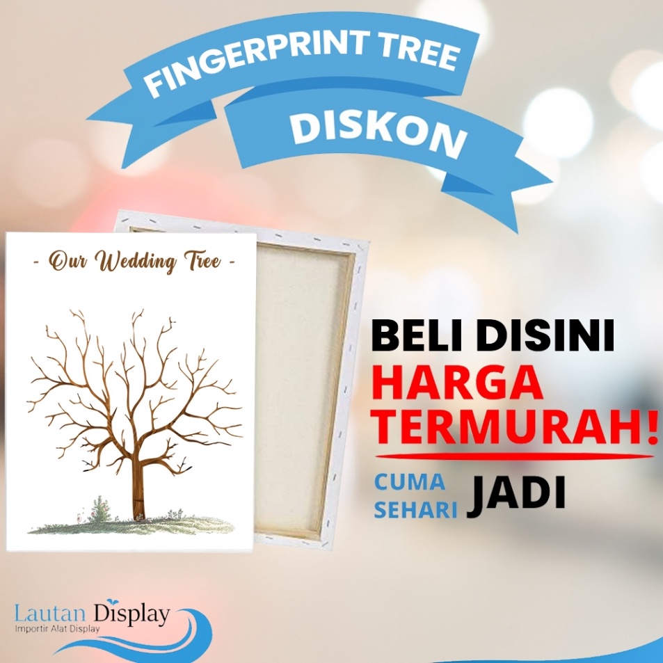 

Harga Terjamin Canvas Wedding Tree Fingerprint Kanvas Guest Book Lukisan Pohon Sidik Jari Buku Tamu Pernikahan Wedding Invitation 5x7 cm Tema Biru Pink Ungu Merah Rainbow Kanvas Sketsa Gambar