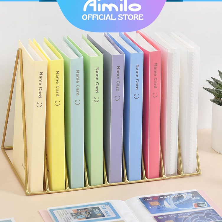 

Top Product READY Aimilo Album Foto Waterproof 12 Slot Buku Album Tempat Photocard Collect Book Binder Photocard Holder