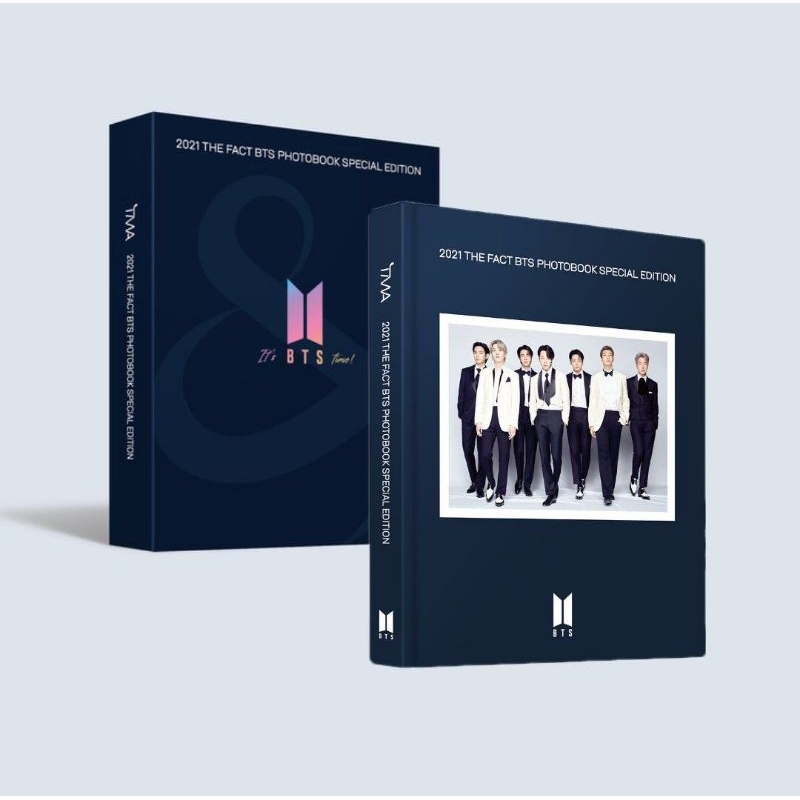 (SEALED) Official bts the fact photobook edisi spesial 2021 bts the fact photobook TFMA
