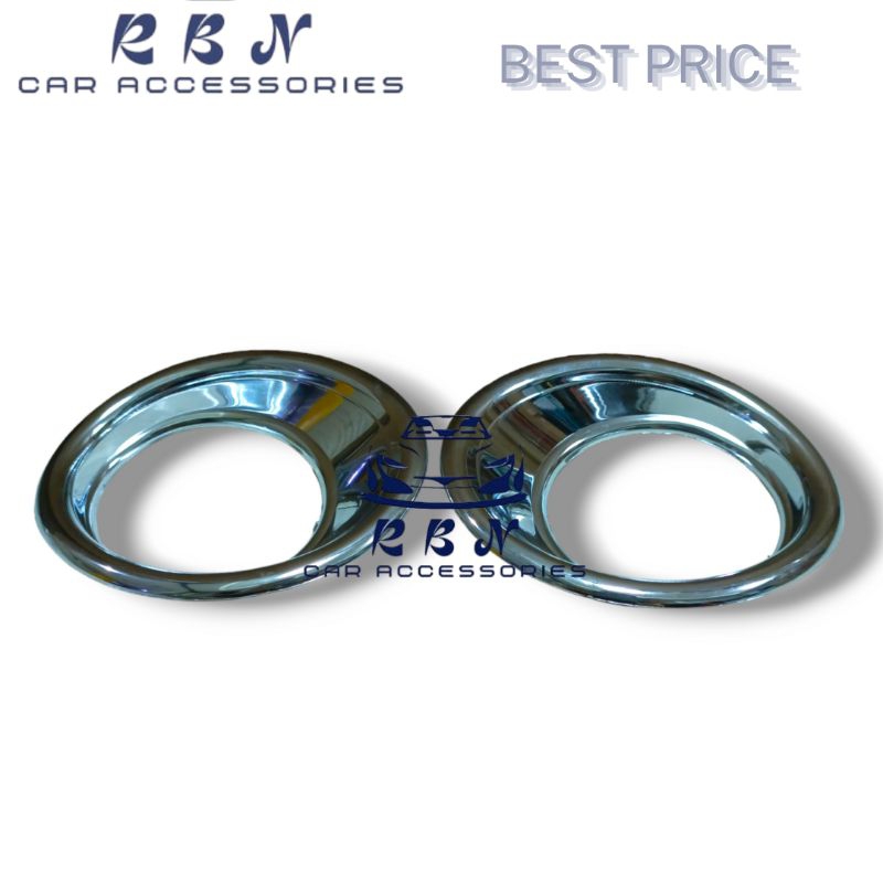 RING COVER FOG LAMP AVANZA TIPE S 2007-2011 CROM SET 2PCS KANAN DAN KIRI/AKSESORIS MOBIL AVANZA