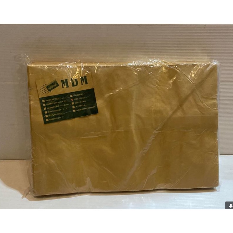 

Amplop Coklat MDM Folio Isi 1