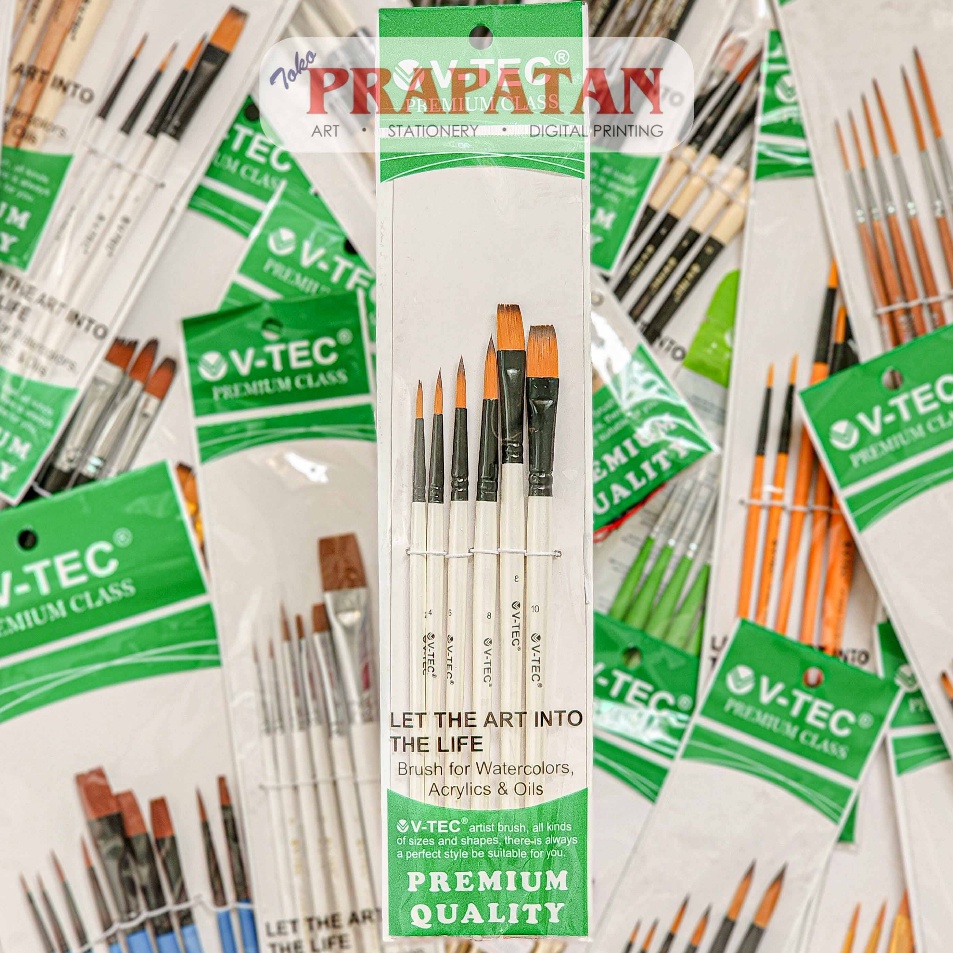 

Get Promo Kuas Lukis VTEC Set VTEC Paint Brush set