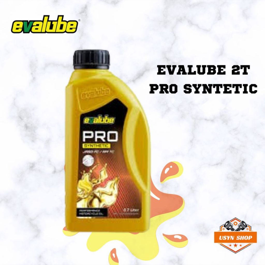 Oli Samping Evalube Pro Synthetic 2T // untuk motor 2 tak Rx-King Ninja F1zr satria King TZR NSR 150