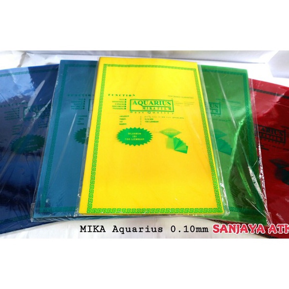 

Penjualan Hemat Mika Jilid WARNA AQUARIUS 1mm