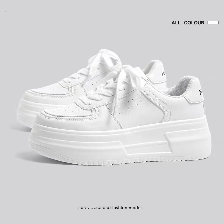 Lariiss GROSIRCOD SEVENDAY SEPATU SNEAKERS PUTIH SEPATU WANITA FASHION FQ558 PUTIH