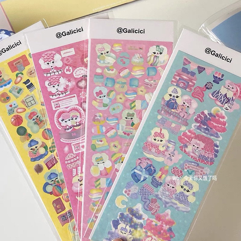 

sticker deco photocard korea stiker glitter galicici readystock B918