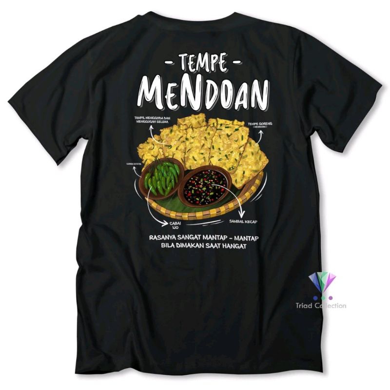 KAOS TEMPE MENDOAN INDONESIAN FOOD