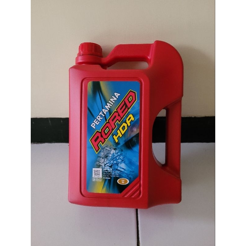 Oli Gardan Pertamina RORED HDA 90 4 Liter