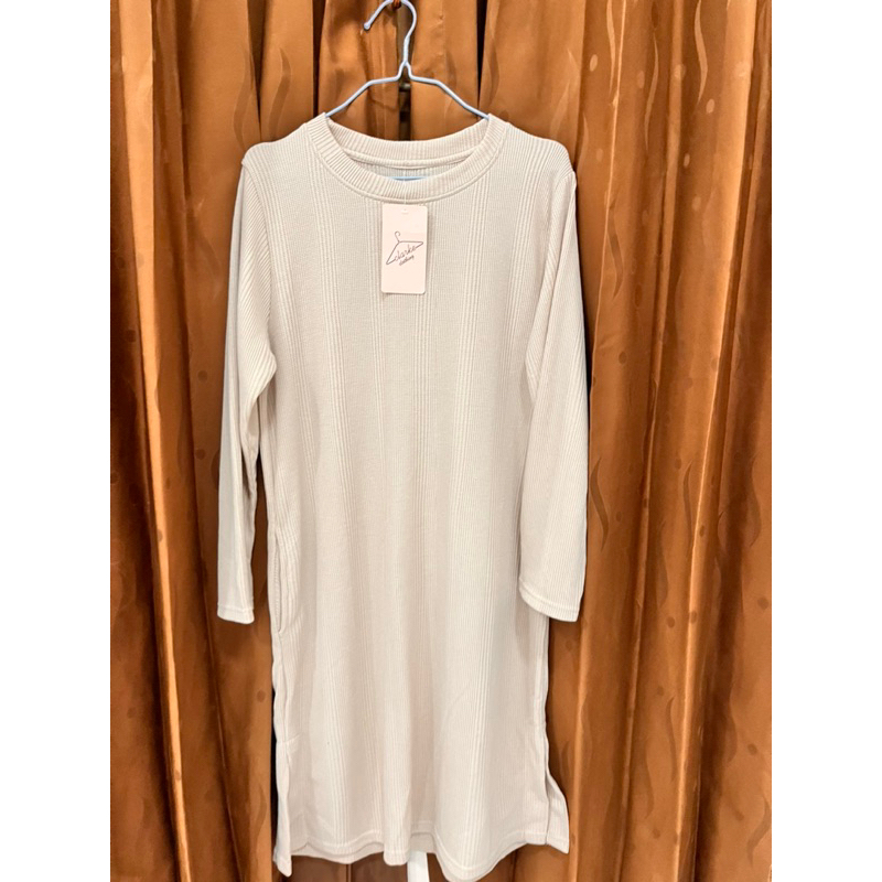 Tunik Knit 1 set Baju dan Celana