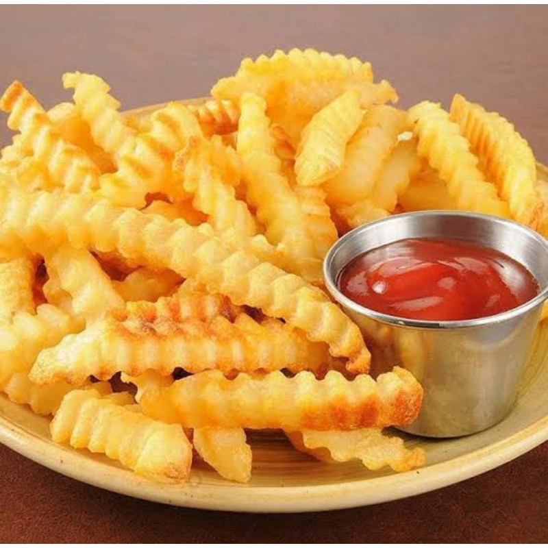 KENTANG GORENG CRINKLE CUT 2kg KENTANG FROZEN