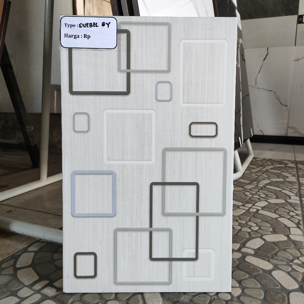 Keramik Dinding 25x40 Uno Quebec GY Pare Kediri