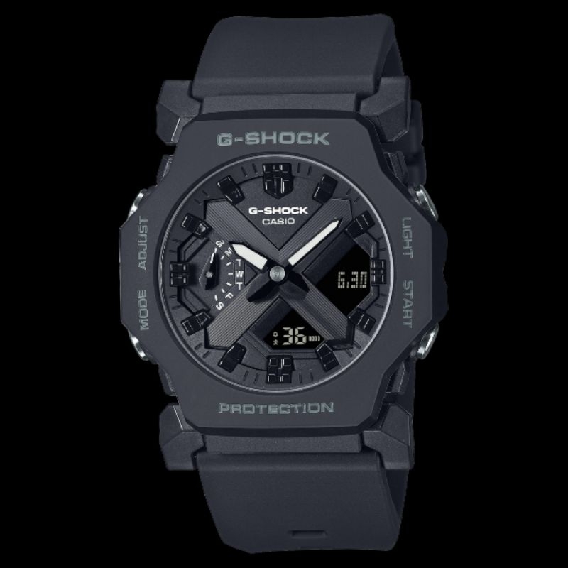 Casio G-Shock GA-2300-1ADR Jam Tangan Pria Hitam 45.4mm
