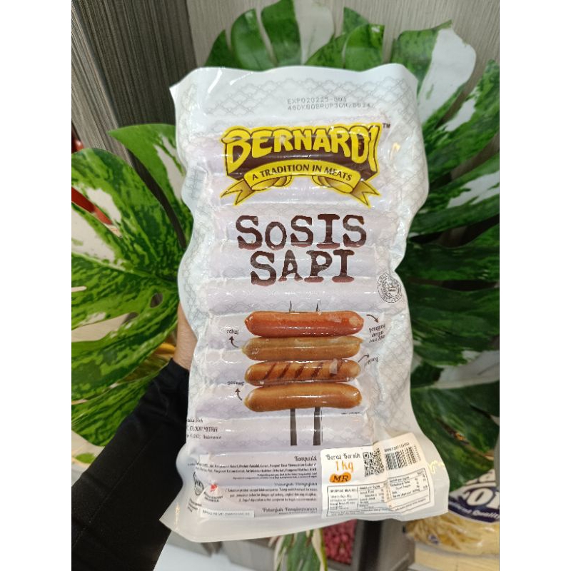 

Bernardi Sosis Sapi Merah 1kg