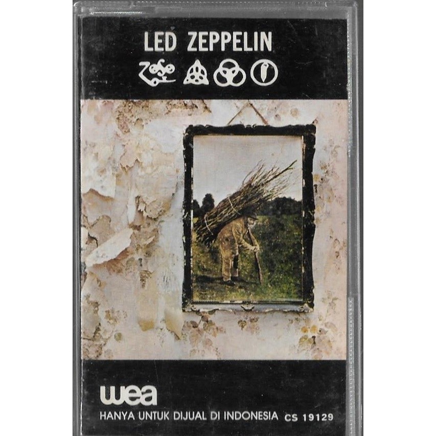 Kaset Pita Original - Led Zeppelin Untitled / Led Zeppelin IV