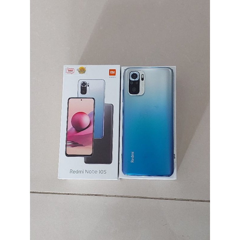 XIAOMI REDMI NOTE 10S 6/64 SECOND MULUS FULLSET ACC LENGKAP