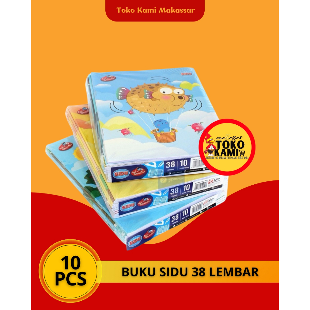 

BUKU SIDU 38 Lembar isi 10 pcs Bisa Kurir instan