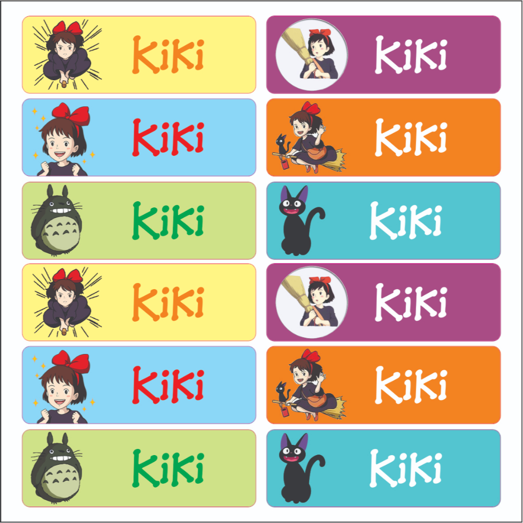 

Label Nama Vynil Kiki's Delivery Service Tahan Air