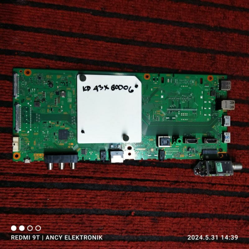 MB MAINBOARD TV SONY KD-43X8000G - KD 43X8000G - KD 43X8000