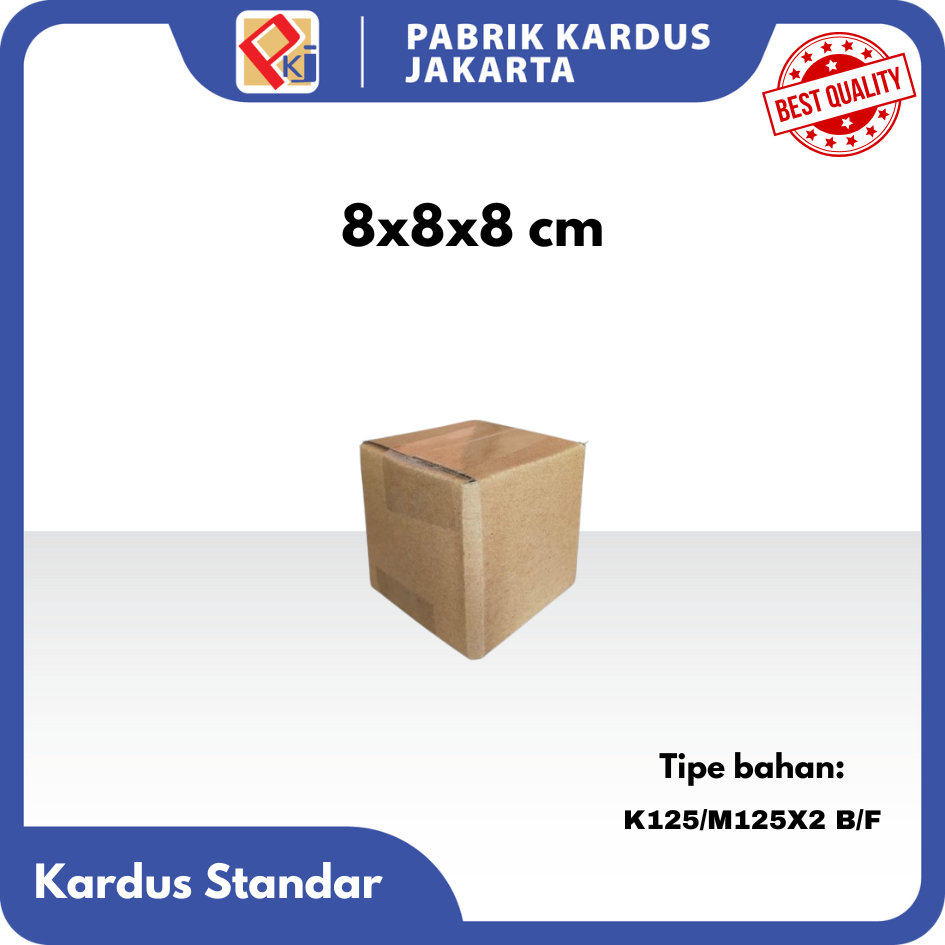 

KARDUS PACKING KECIL UKURAN 8x8x8 cm (10 PCS) | Packing Mini Kecil Gift Box Kosmetik Uk 8x8x8