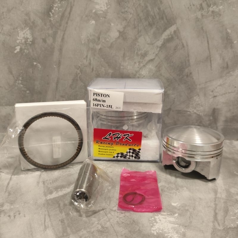 Piston LHK 68 mm pen 16 ,Set ring piston seher LHK Thailand