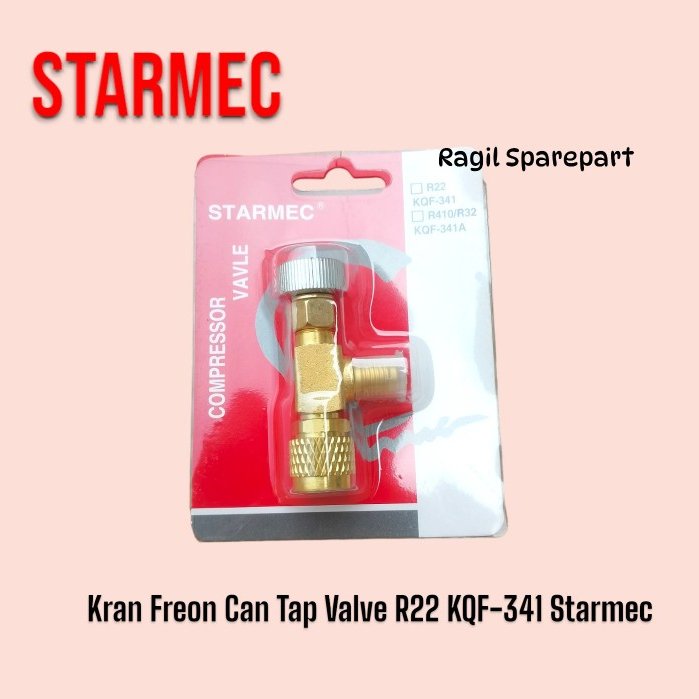 Kran Freon Can Tap Valve R22 KQF-341 Starmec