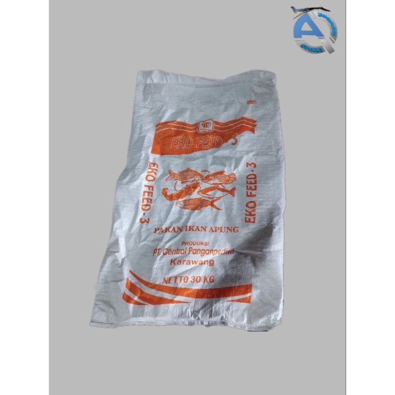 Karung Bekas Pelet Ikan 30 Kg