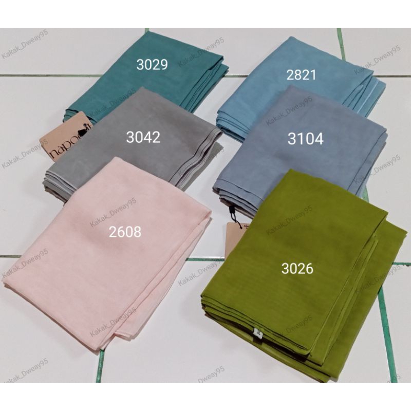 hijab paris polos napocut