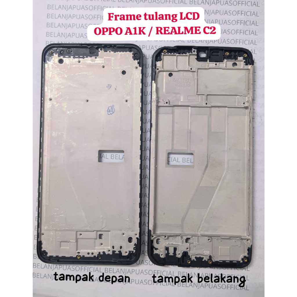 Frame LCD / Tatakan LCD / Tulang LCD / Tempat dudukan LCD OPPO AIK - REALME C2