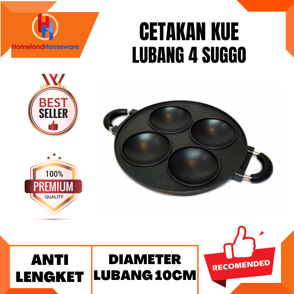 SUGGO CETAKAN KUE LUBANG 4/SUGGO CETAKAN SERBAGUNA LUBANG 4/SUGGO CETAKAN KUE ANTI LENGKET LUBANG 4