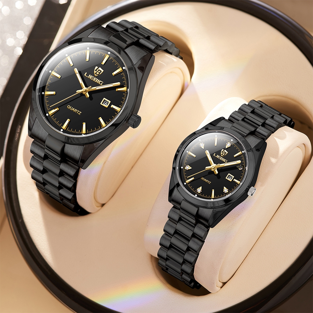 LIEBIG Jam Tangan Wanita modeTahan Air /Jam Tangan Couple Kotak Gratis