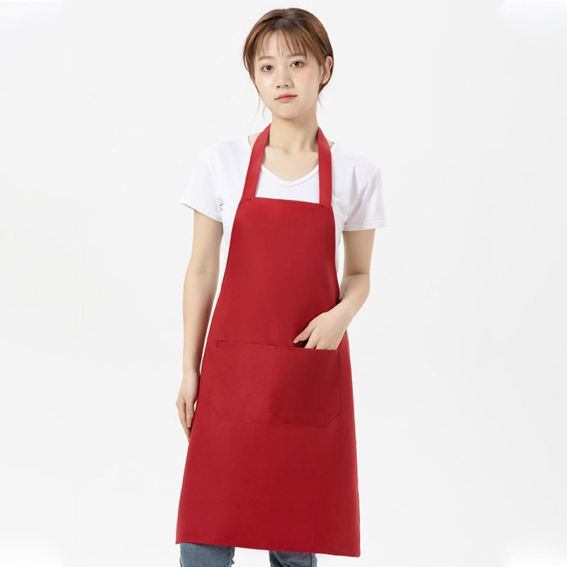 ✅✅ Celemek Apron Masak Polos Warna Apron Masak Celemek Kain Warna Pria Wanita