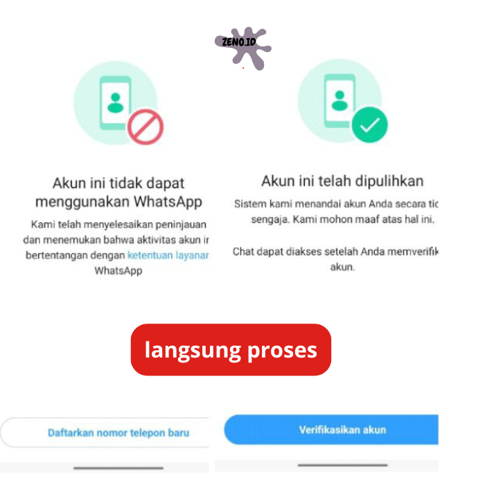 jasa buka blokir/unbaned wa langsung proses garansi