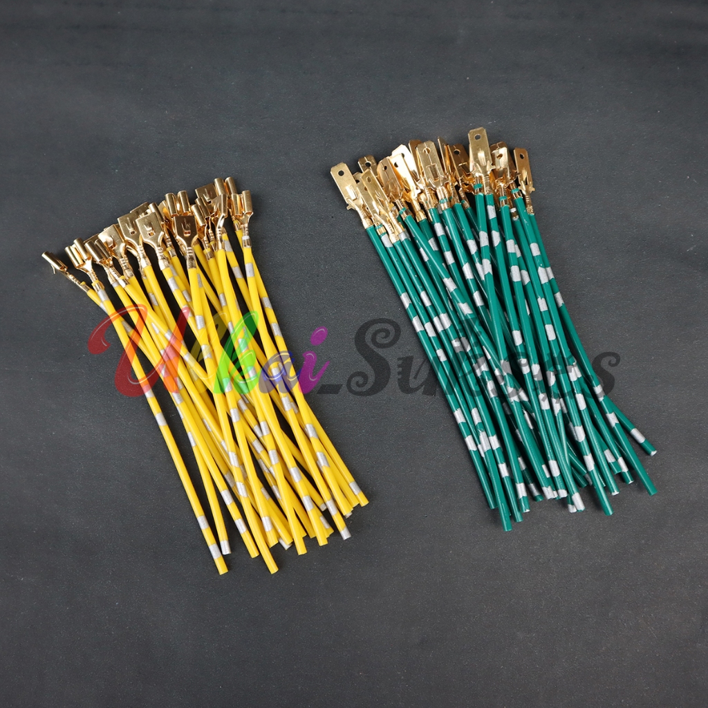 Kabel Bintik Plus Skun Besar - Kabel Serabut Tembaga 1,5 MM Male Female Universal Motor Dan Mobil