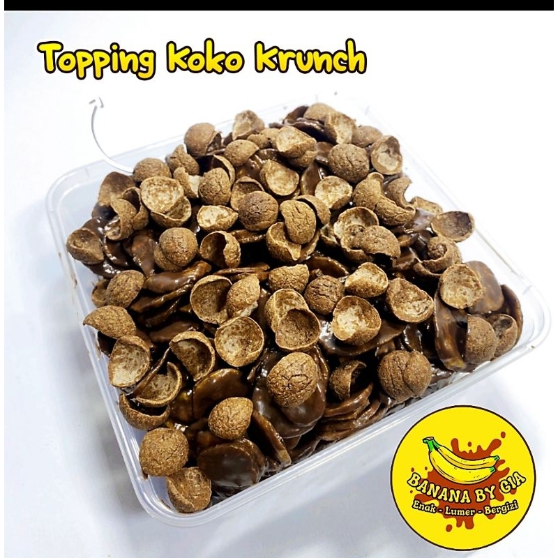 

kripik pisang lumer Coklat Coco crunch 500g