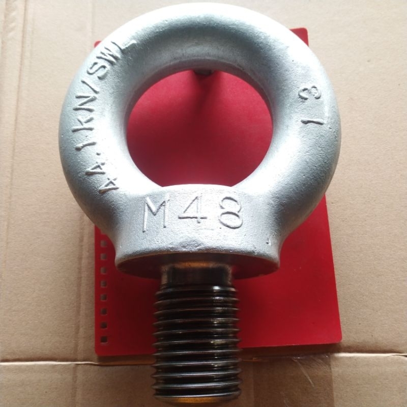 eye bolt m48 SWL 44.1 KN lifting eye bolt