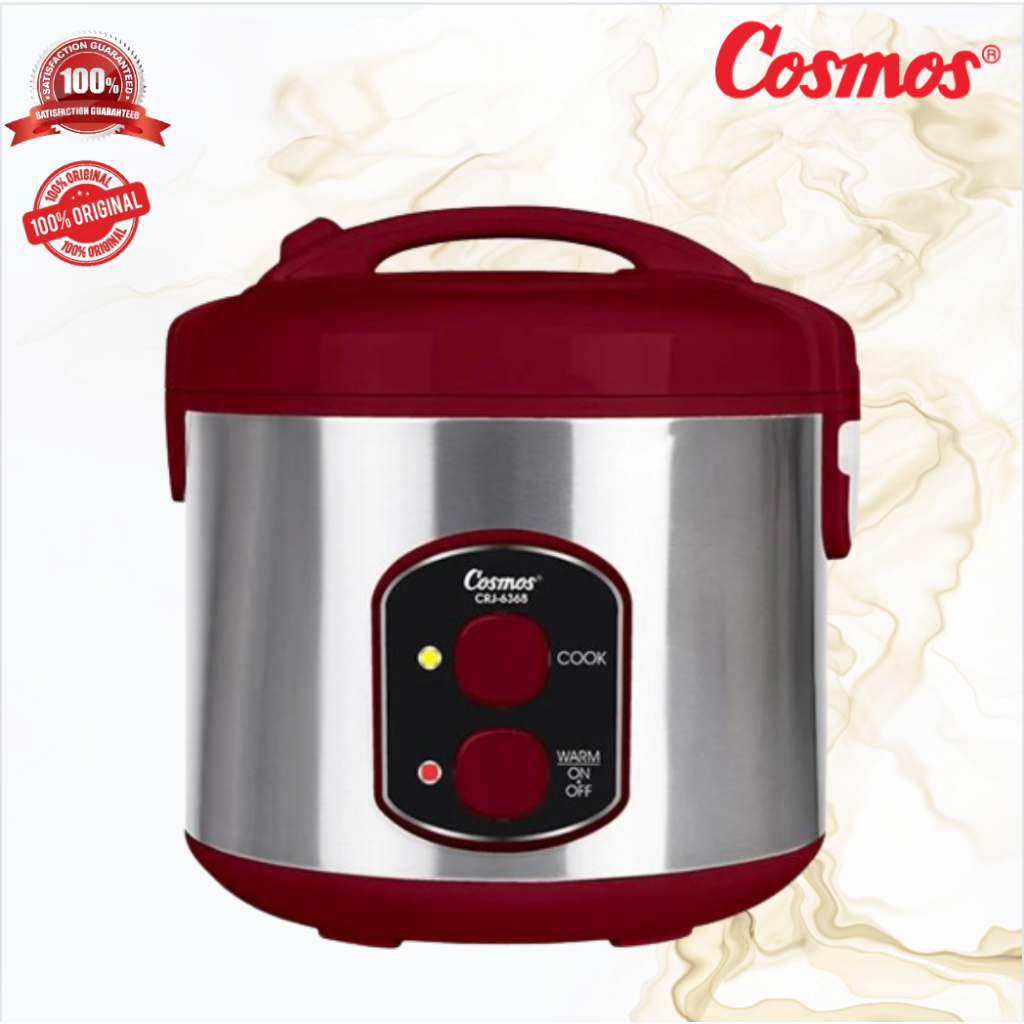 RICE COOKER HARMOND COSMOS CRJ-6368 2 LITER/CRJ6368/CRJ 6368/RICECOOKER ORIGINAL COSMOS/GARANSIRESMI