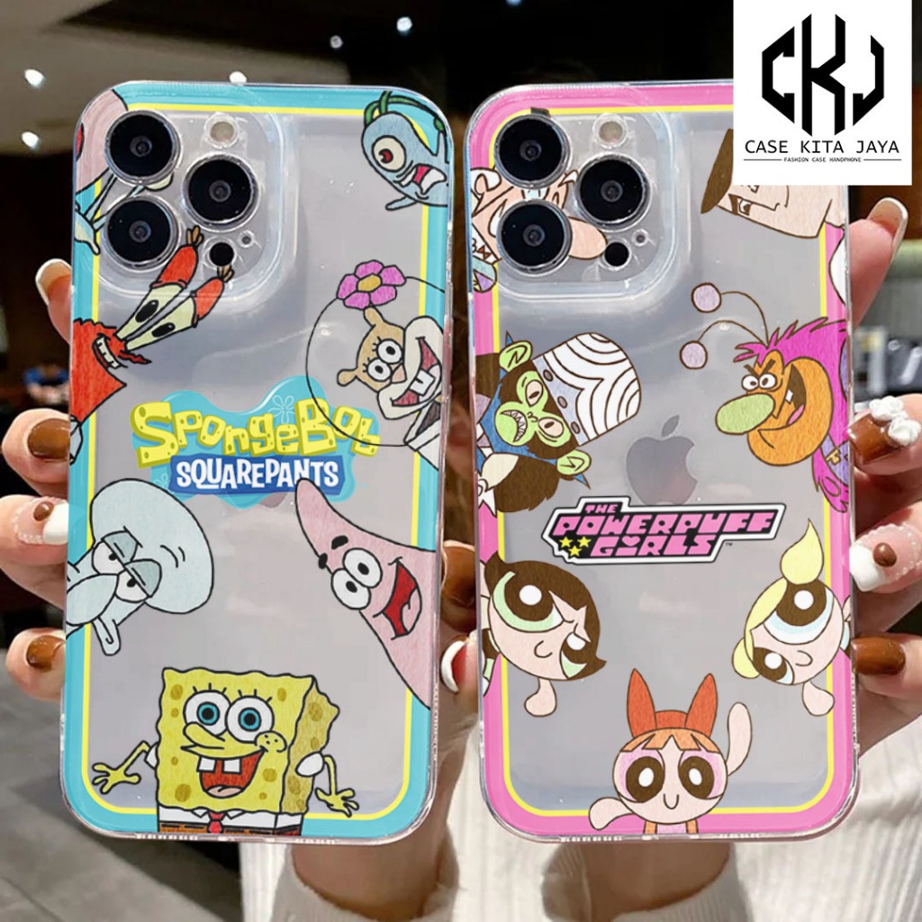 Case TECNO SPARK 20 TECNO 20C TECNO 20 PRO TECNO GO 2023 TECNO GO 2024 - Casing Hp Motif KARTUN 2 - 
