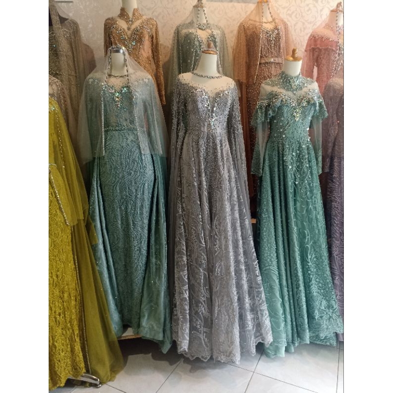 KEBAYA PENGANTIN FULL RENDA