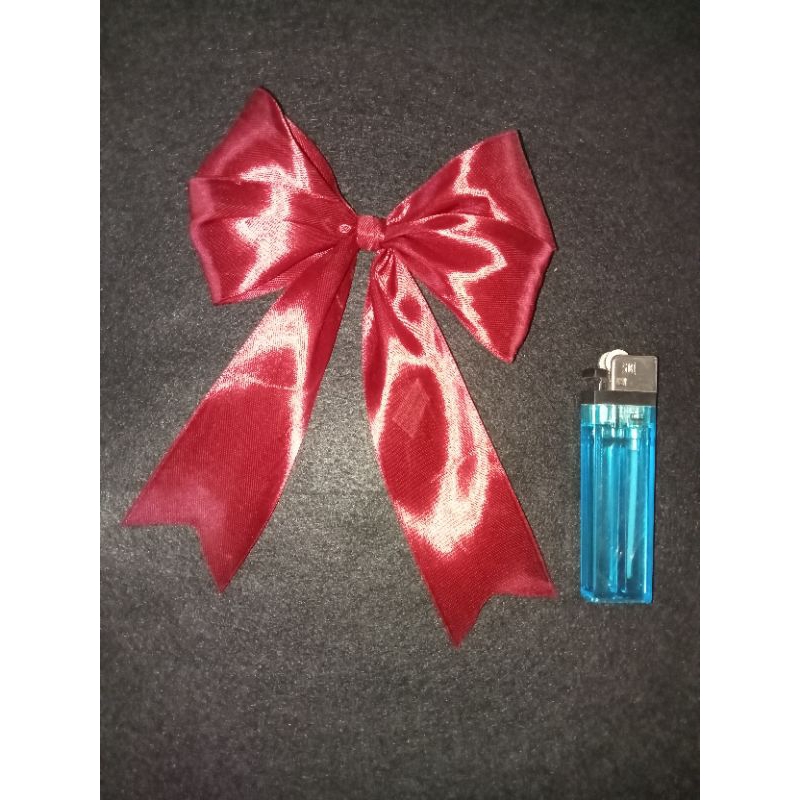 

pita satin hiasan hantaran warna marun