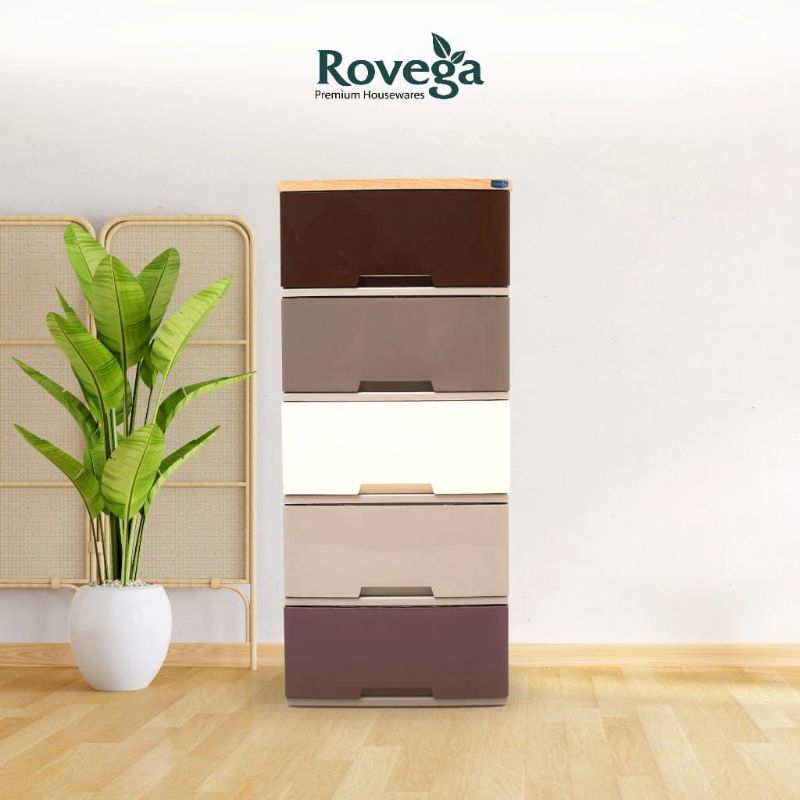 RAK BAJU PLASTIK RAK ROVEGA MODERN RAK CABINET PLASTIK MINIMALIS MURAH