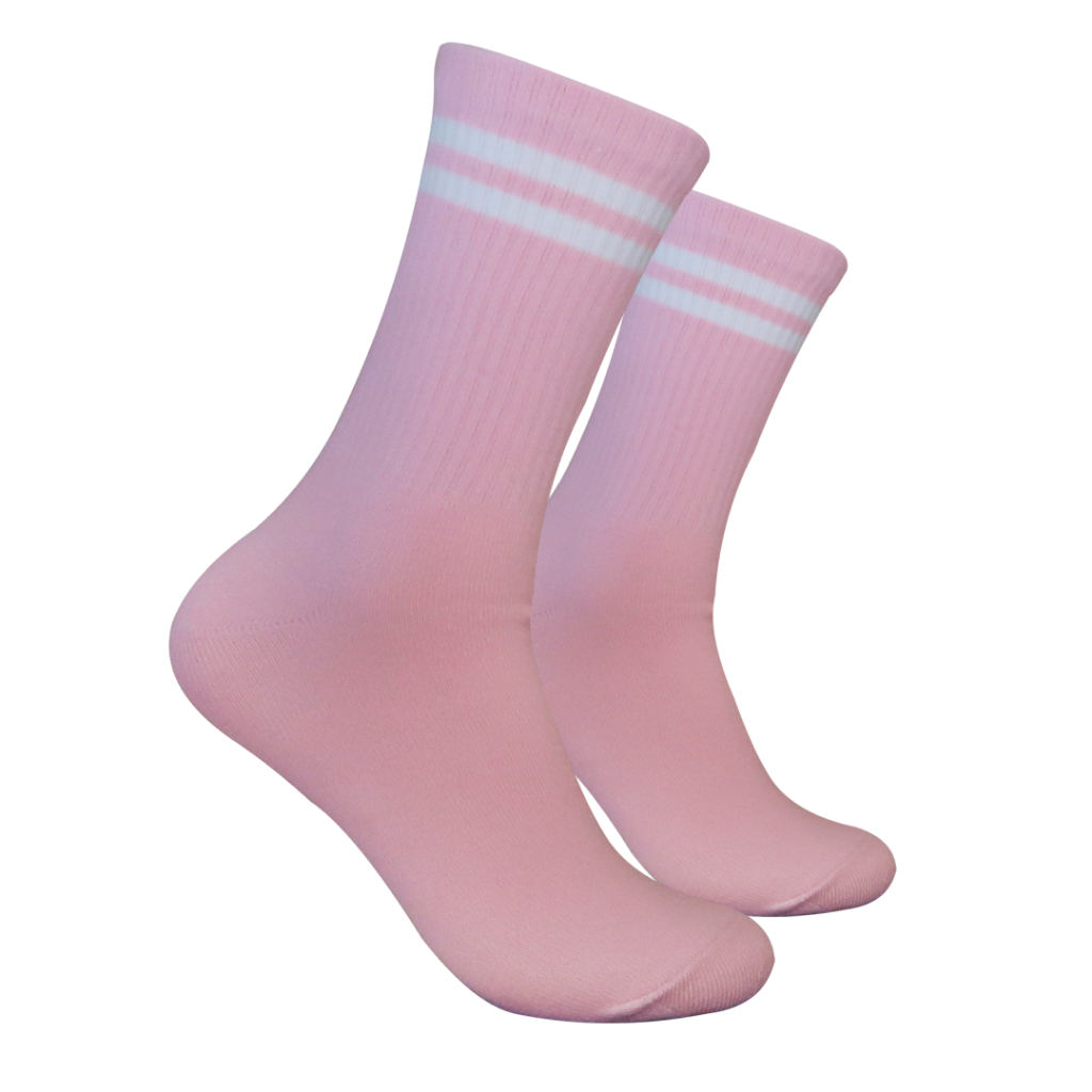 Kaos Kaki Oldschool - Kaos Kaki Skate - Motif Garis G54 - 4LAYER BENANG