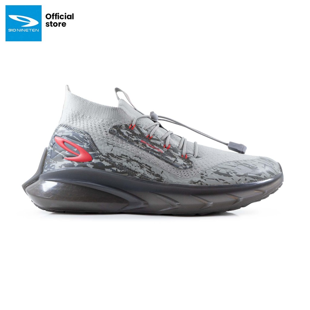 910 Nineten Yuka Ace 1.5 Sepatu Training - Abu/Abu-tua/Magenta